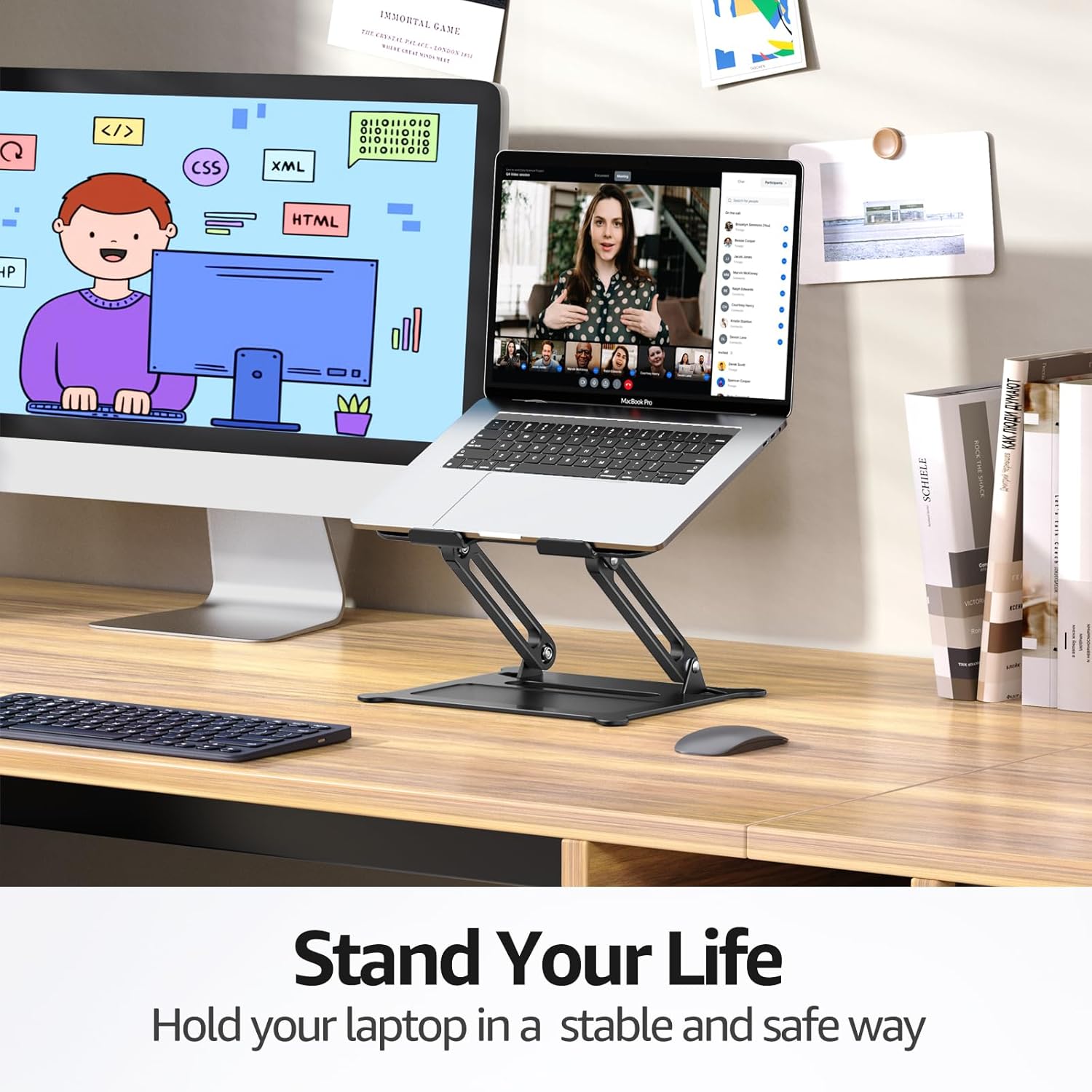 Urmust Laptop Notebook Stand Holder Adjustable Laptop